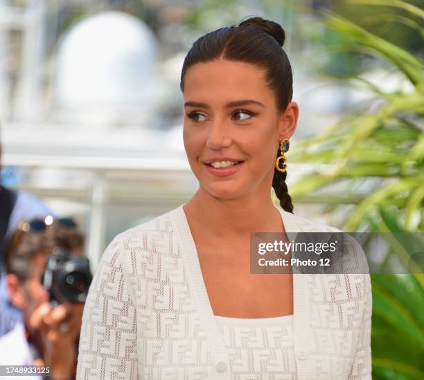 Adele Exarchopoulos , Photocall of the film 'Fumer fait tousser' , 75th Cannes Film Festival, May 21, 2022.