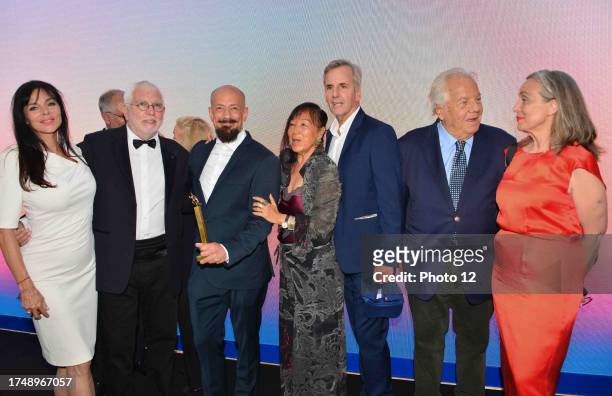 Bob Swaim, Tarik Saleh , Mei-Chen Chalais, Bernard de la Villardiere, Massimo Gargia, Guest, Prix Francois Chalais, Grand Hotel de Cannes, 75th...