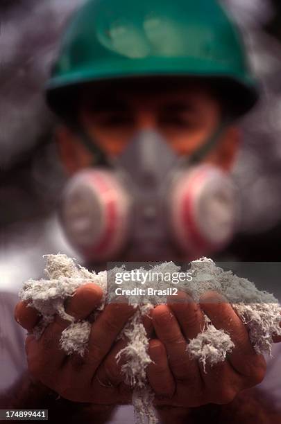 asbestos worker - asbestos worker bildbanksfoton och bilder