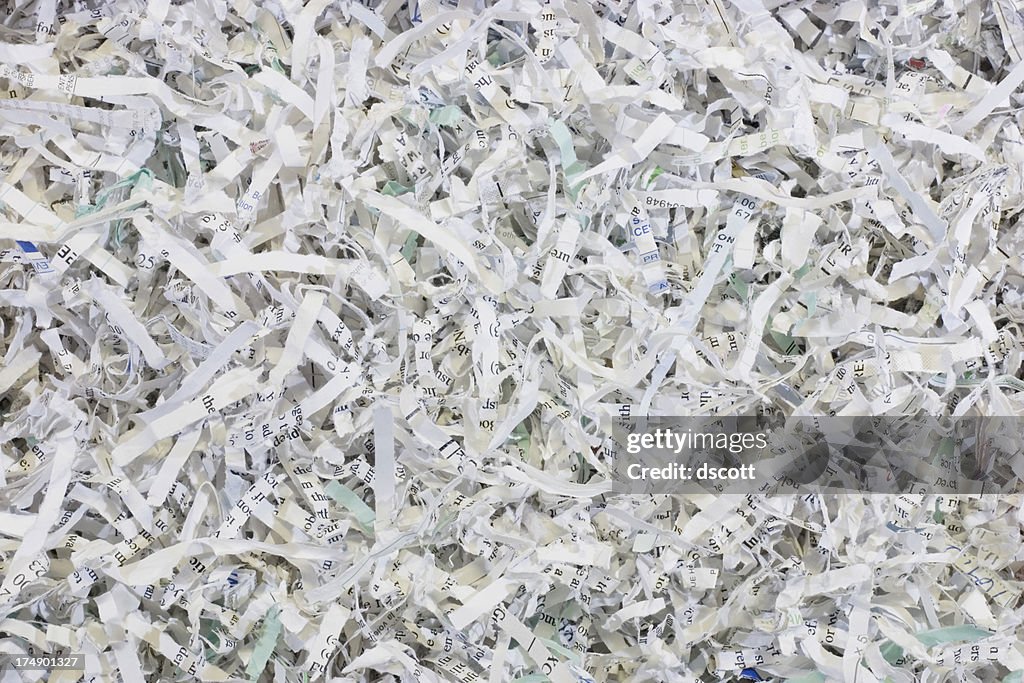 Shreded Background Note Background Shredded Paper High-Res Stock Photo - Getty Images