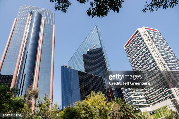 Mexico City, Mexico, Bolsa Mexicana de Valores BMV, stock exchange building, architecture by Juan Jose Diaz Infante, Torre Mapfre, Torre Axtel,...