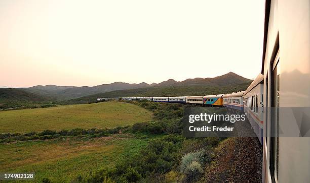journey by train - railway tracks sunset stock pictures, royalty-free photos & images
