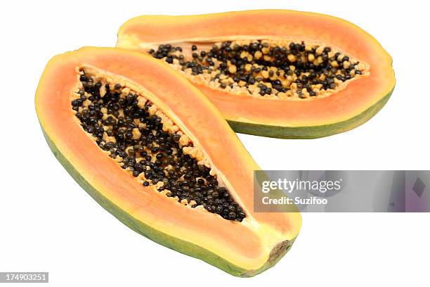 papaya - papaya stock pictures, royalty-free photos & images