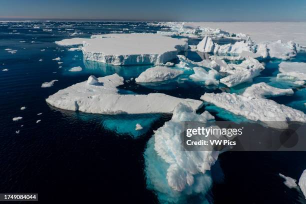 Larsen B Ice Shelf, Weddell Sea, Antarctica.