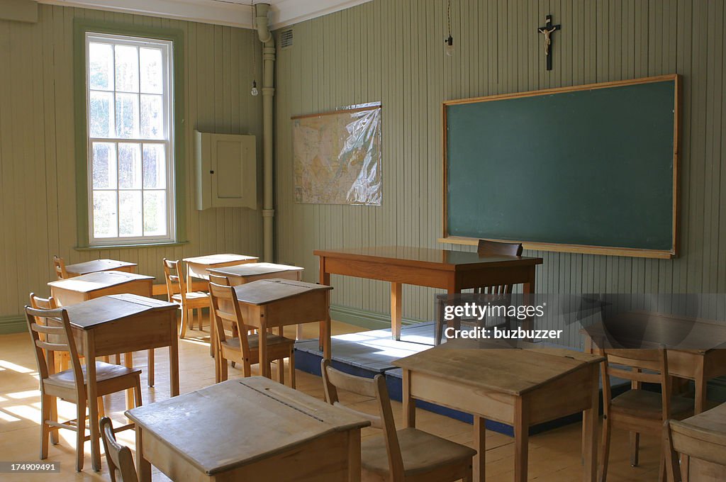 Historical Old School Interior