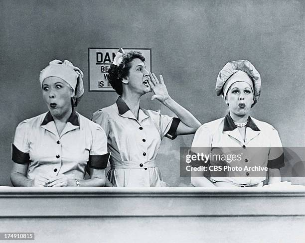 Episode: 'Job Switching' . Featuring Vivian Vance , Elvia Allman ; Lucille Ball . Episode number 39. Original broadcast September 15, 1952.