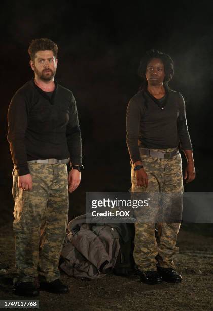 Jack Osbourne and Erin Jackson in the SPECIAL FORCES: WORLD'S TOUGHEST TEST "Character" episode airing Monday, Oct. 16 on FOX.