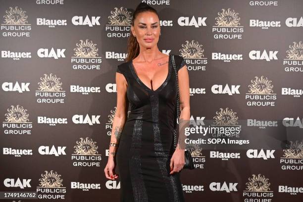 Antonella Mosetti attends the Ciak Cocktail party for closing Rome Film Fest 2023 at St. Regis Hotel.