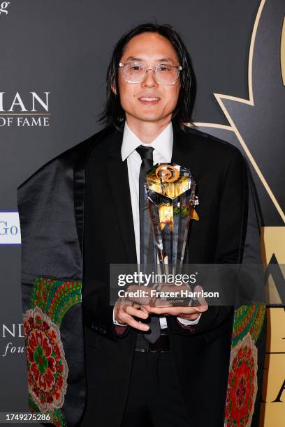 Kevin Nishimura of Far East Movement attends the Asian Hall of Fame 2023 induction ceremony at Biltmore Los Angeles on October 21, 2023 in Los...