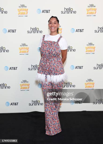 Tracee Ellis Ross attends Hello Sunshine's Shine Away, Connected by AT&T, at Rolling Greens on October 21, 2023 in Los Angeles, California.