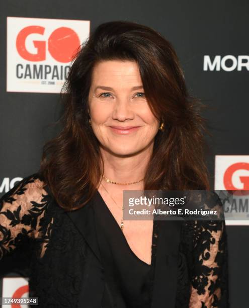 Daphne Zuniga attends the GO Campaign's Annual Gala 2023 at Citizen News Hollywood on October 21, 2023 in Los Angeles, California.