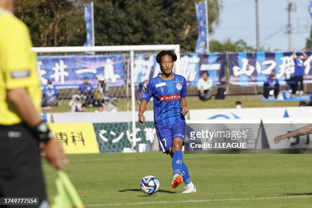 Mito Hollyhock　Takeda in action during the J.LEAGUE Meiji Yasuda J2 39th Sec. Match between Mito Hollyhock and Thespakusatsu Gunma at K's denki...