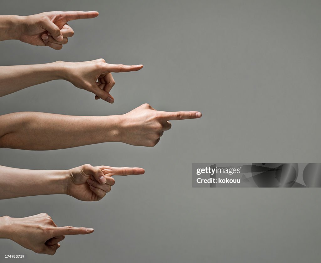 Personnes qui point de départ