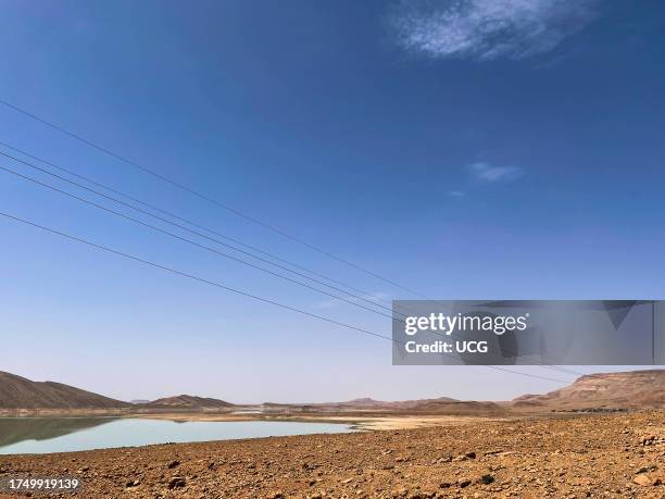 Morocco, Landscape near Midelt.