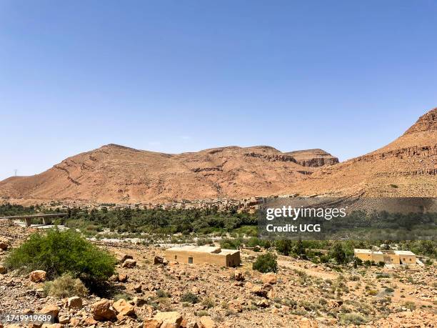 Morocco, Landscape near Midelt.