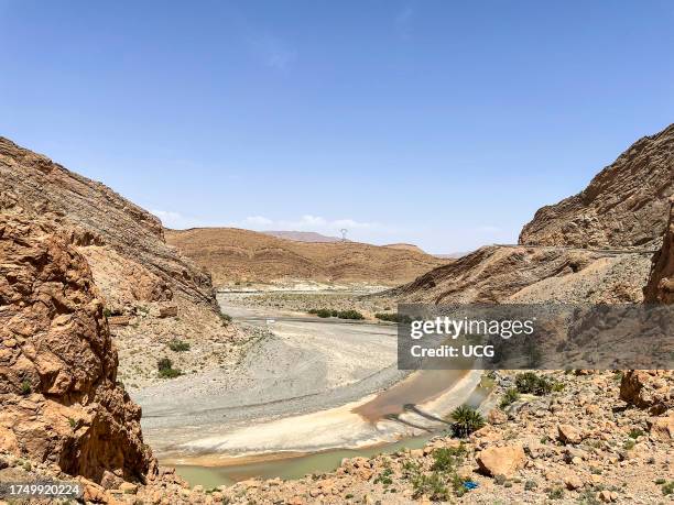 Morocco, Landscape near Midelt.