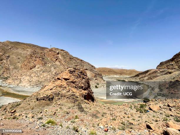 Morocco, Landscape near Midelt.