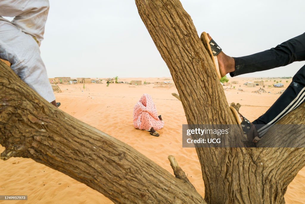 Mauritania, Adrar region, Chinguetti, daily life