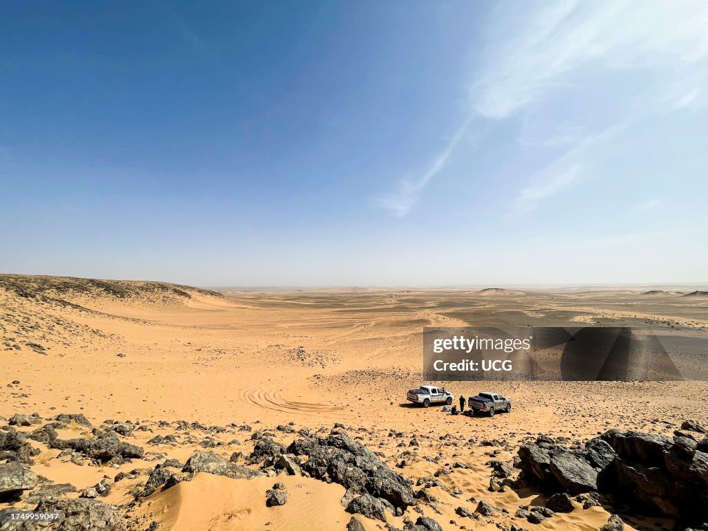 Mauritania, Adrar region, Guelb el Richat, landscape