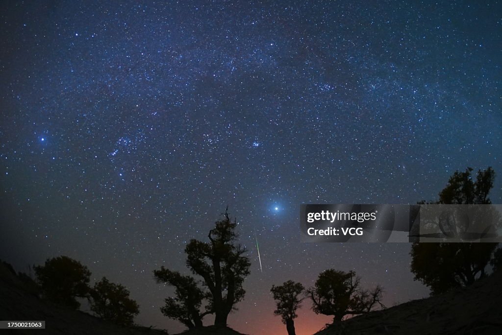 Orionid Meteor Shower Lights Up The Sky