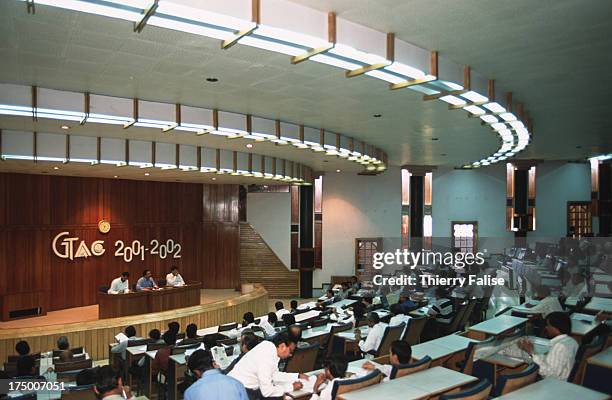 The tea auction house in Guwahati, one of the main tea auctions in the world..