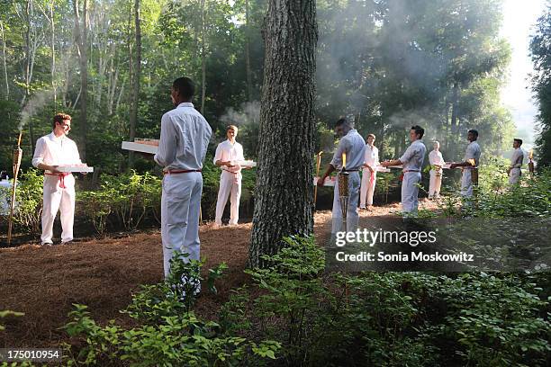 General view during the 20th Annual Watermill Center Summer Benefit at The Watermill Center on July 27, 2013 in Water Mill, New York.