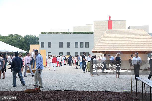 General view during the 20th Annual Watermill Center Summer Benefit at The Watermill Center on July 27, 2013 in Water Mill, New York.