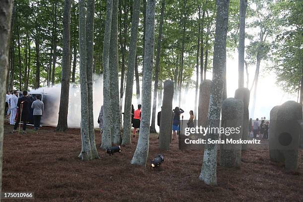 General view during the 20th Annual Watermill Center Summer Benefit at The Watermill Center on July 27, 2013 in Water Mill, New York.