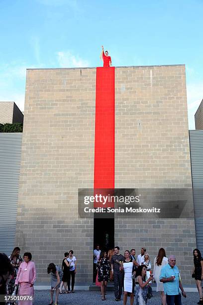 General view during the 20th Annual Watermill Center Summer Benefit at The Watermill Center on July 27, 2013 in Water Mill, New York.