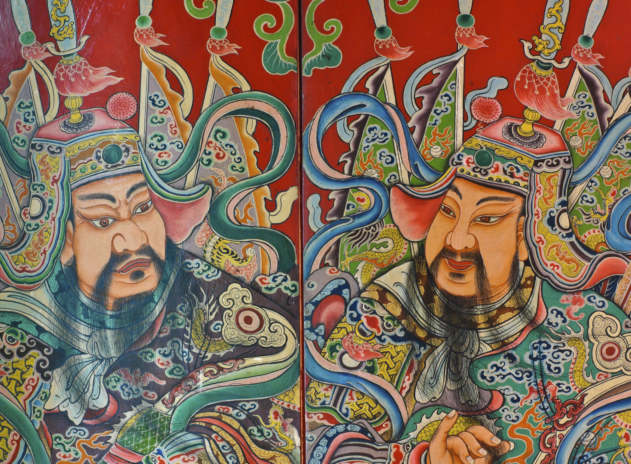 Chinese God painting Chinese God painting