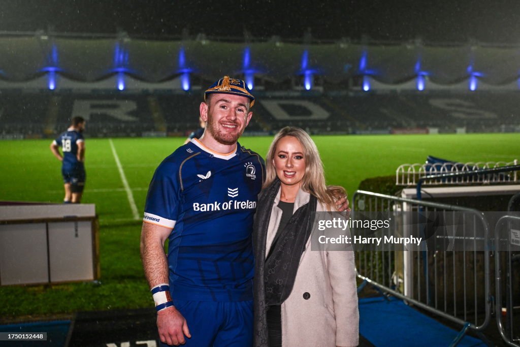 Dublin , Ireland 28 October 2023; Dylan Donnellan of Leinster with