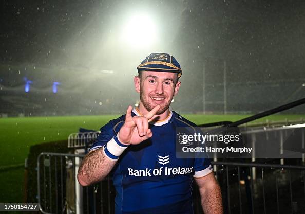 Dublin , Ireland 28 October 2023; Dylan Donnellan of Leinster after