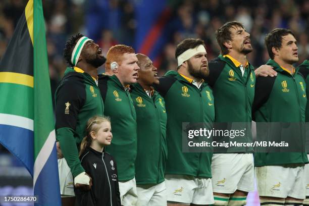 Springbok Rugby Anthem 38,719 Springbok Rugby Player Stock Photos, High-Res Pictures, and ...