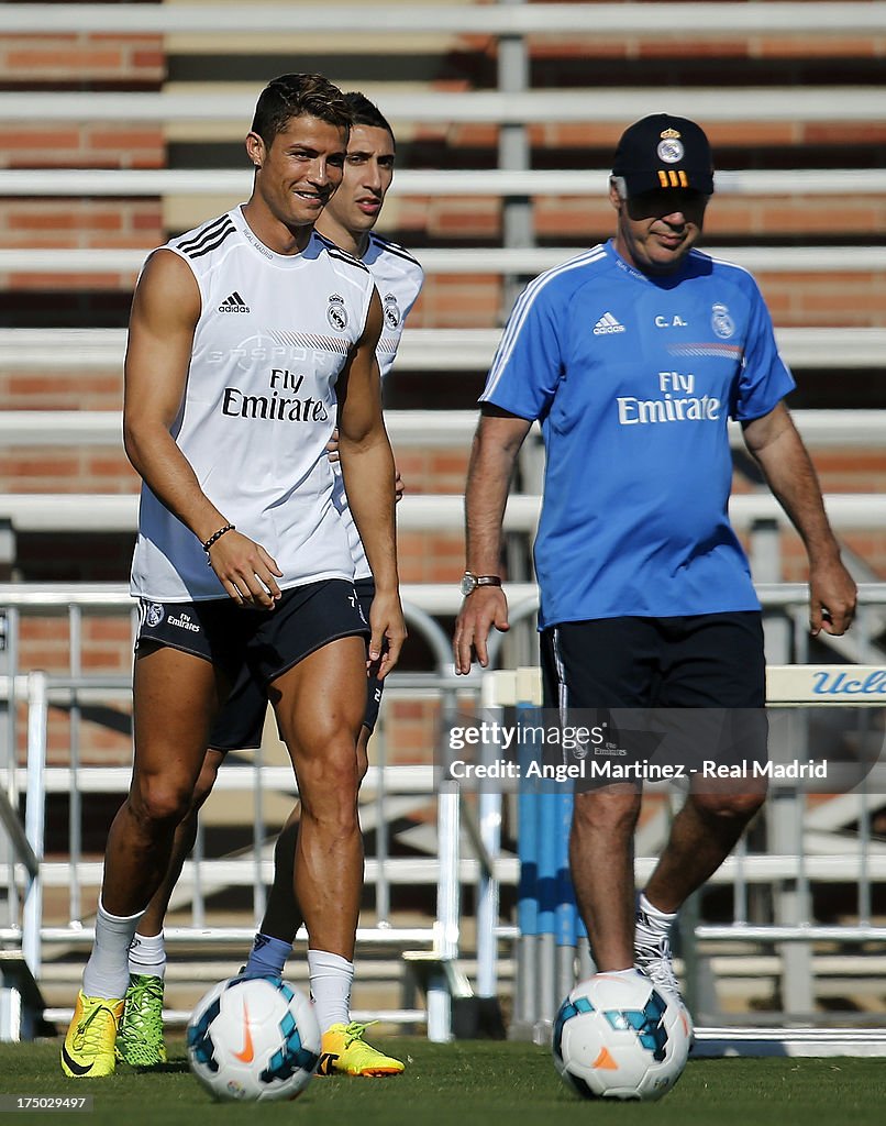 Real Madrid Training And Press Conference