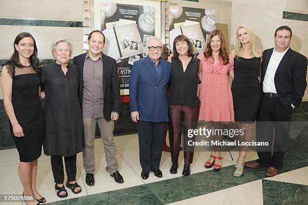 Editor Jill Donahue, Casting Director Juliet Taylor, Director Tom Donahue, Filmmaker Martin Scorsese, Casting Director Ellen Lewis, and Producers...