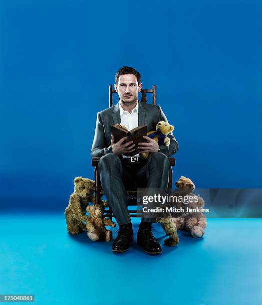 Footballer Frank Lampard is photographed for the Times on April 24, 2013 in London, England.