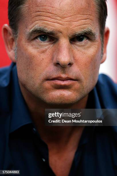 Ajax Head Coach / Manager, Frank de Boer looks on during the Johan Cruyff Shield match between AZ Alkmaar and Ajax Amsterdam at the Amsterdam Arena...