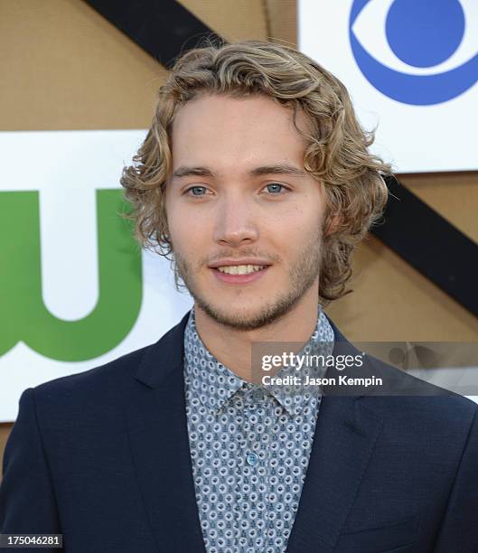 Toby Regbo attends the CW, CBS And Showtime 2013 Summer TCA Party on July 29, 2013 in Los Angeles, California.