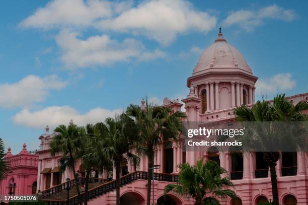 ahsan manzil palace, dhaka, bangladesh - dhaka division stock pictures, royalty-free photos & images