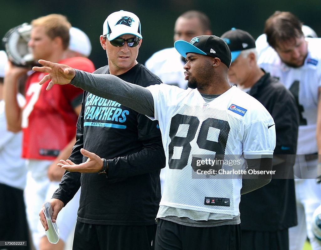 South Carolina To Name Mike Shula Offensive Coordinator Carolina Panthers offensive coordinator Mike Shula and wide receiver