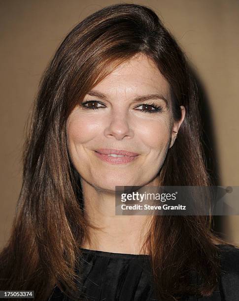 Jeanne Tripplehorn arrives at the Television Critic Association's Summer Press Tour - CBS/CW/Showtime Party at 9900 Wilshire Blvd on July 29, 2013 in...