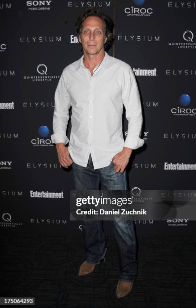 Actor William Fichtner attends "Elysium" New York screening at Sunshine Landmark on July 30, 2013 in New York City.