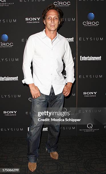 Actor William Fichtner attends "Elysium" screening at Sunshine Landmark on July 30, 2013 in New York City.