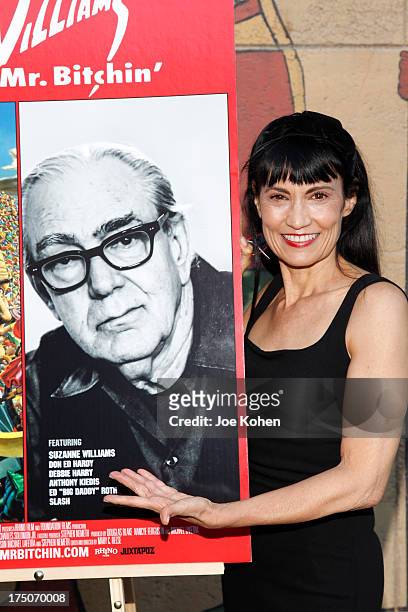 Producer Nancye Ferguson attends the screening of "Robert Williams Mr. Bitchin" at American Cinematheque's Egyptian Theatre on July 30, 2013 in...