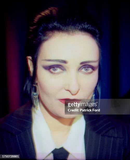 Siouxsie Sioux of Siouxsie and The Banshees and The Creatures, Camden, London, 1996.