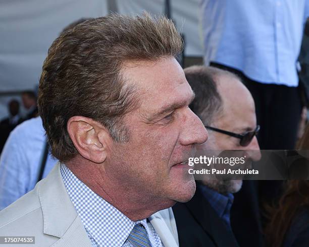 Glenn Frey of rock band the Eagles attends the Madison Square Garden company announcement of the revitalization of the Forum at The Forum on July 30,...