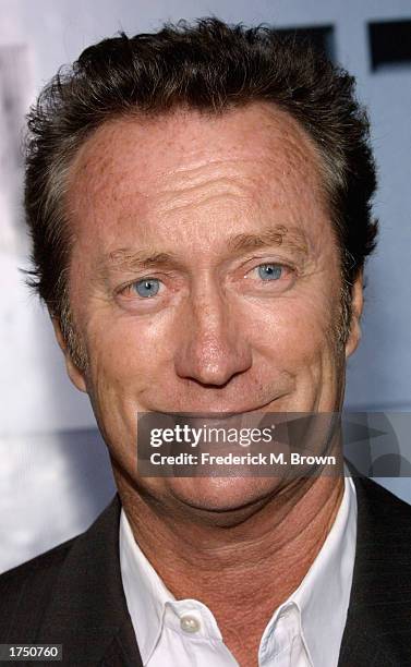 Actor Bryan Brown attends the film premiere of "The Recruit" at the Cinerama Dome on January 28, 2003 in Hollywood, California.