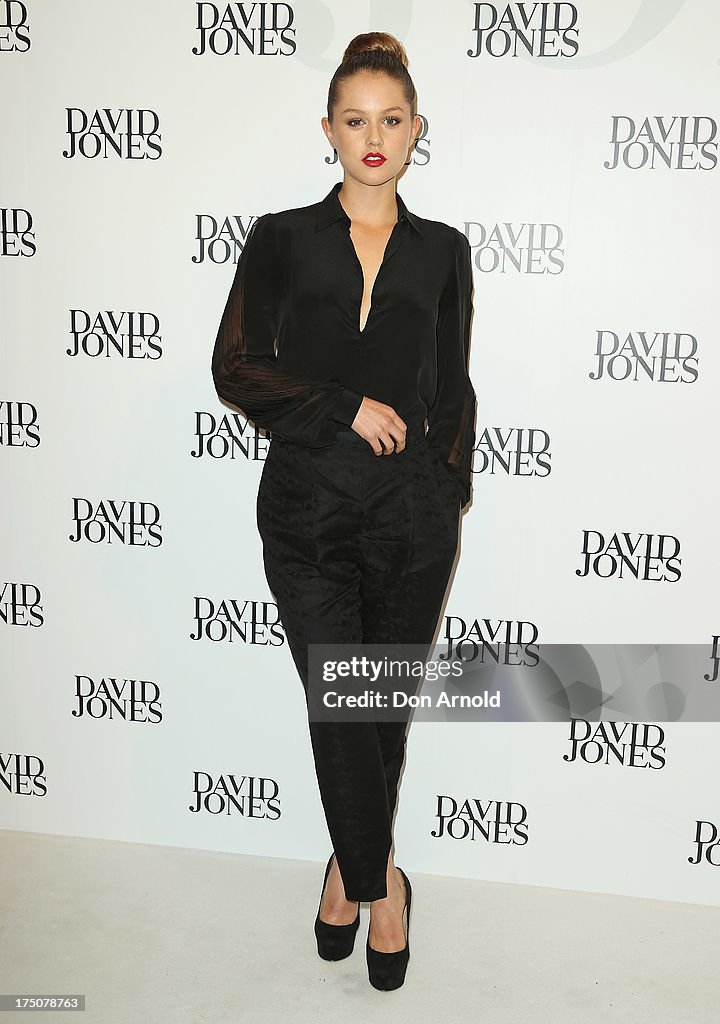 David Jones S/S 2013 Collection Launch - Arrivals