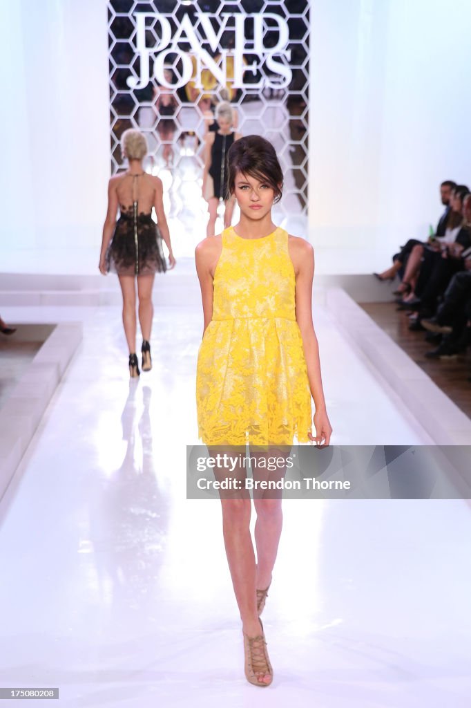 David Jones S/S 2013 Collection Launch - Runway
