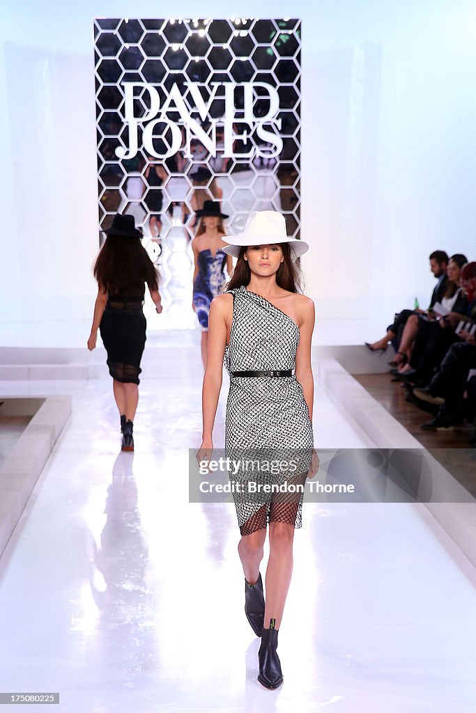 David Jones S/S 2013 Collection Launch - Runway